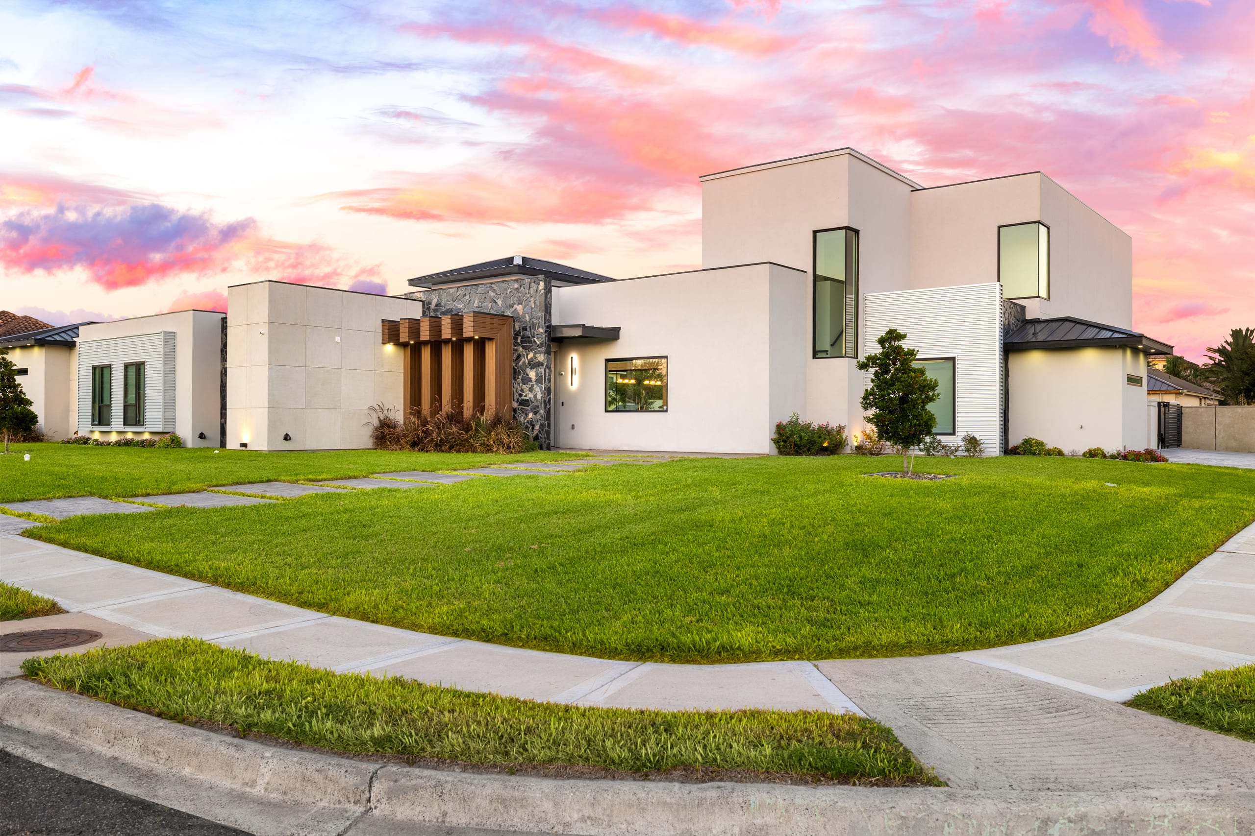 Guzman Construction team and completed projects